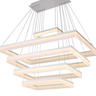 5 Rectangle Acrylic Light Fixture LED