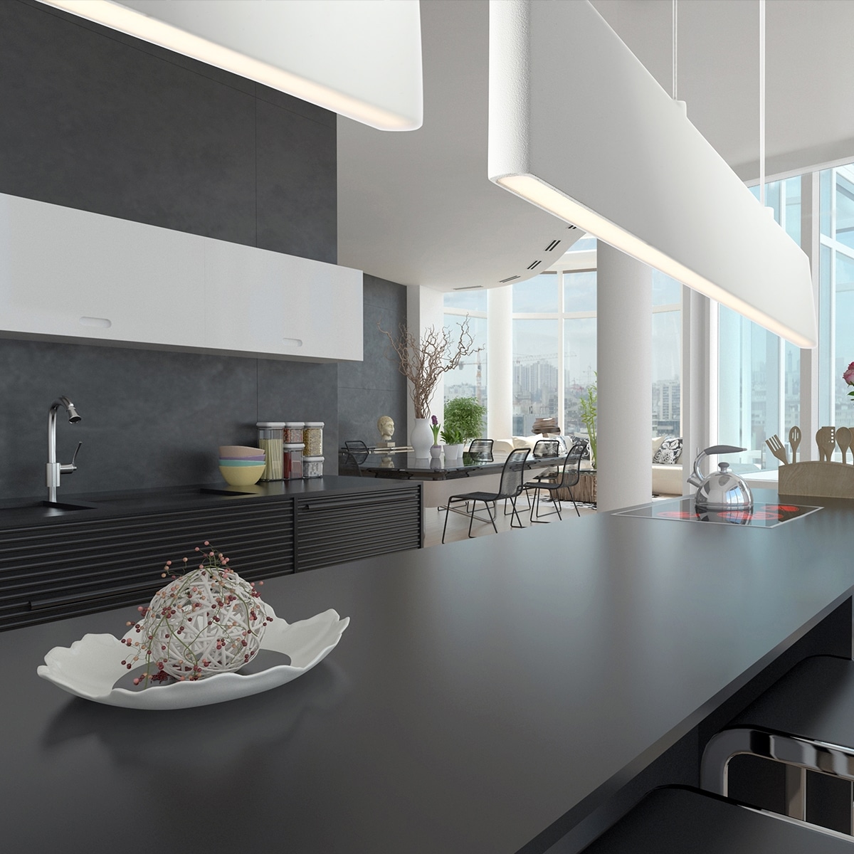 Slim pendant lights cheap