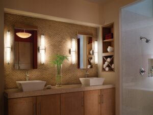 Modern Vanity Bathroom Lighting On, Modern Contemporary Vanity Lights