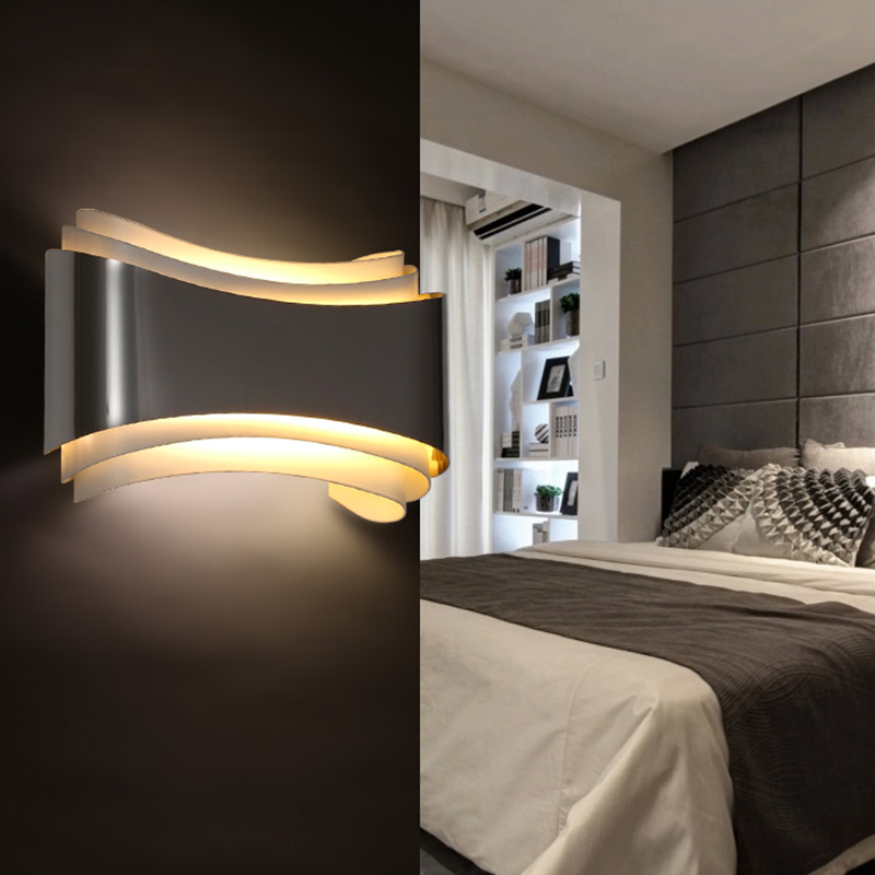Modern LED Wall Sconce Accent Lighting Fixture Modern.Place LED Lighting