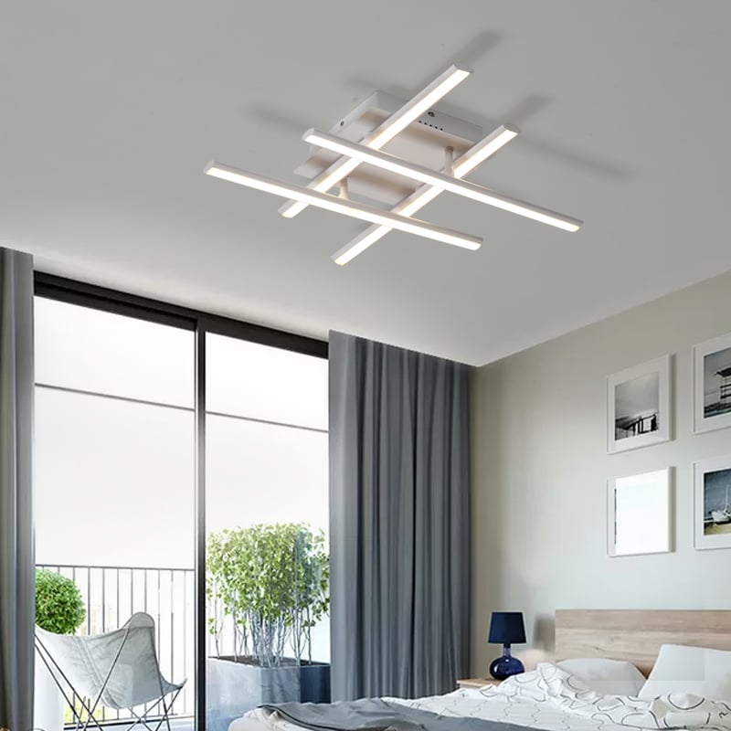 Crossed Lines Modern Ceiling Light Place Next