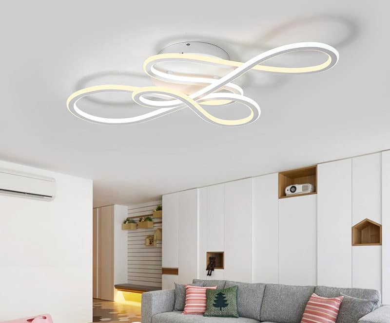 Ribbon Modern Ceiling Light Modern Place